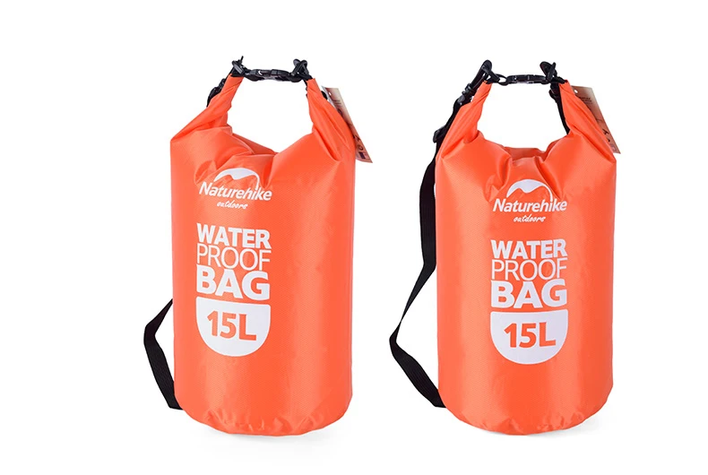 NatureHike 2L 5L 15L 25L Открытый Сверхлегкий водостойкая сумка Сухой организаторы дрейфующих каякинга водонепроницаемые сумки