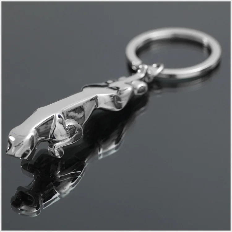 

leopard head keychain key ring panther key chain car key holder creative sleutelhanger chaveiro llaveros Jewelry pants buckle