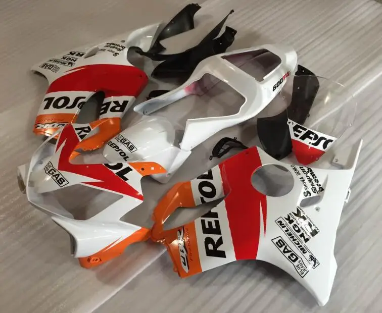 

New Bodywork ABS fairings Kits Fit for HONDA Injection CBR 600 F4i FS 01 02 03 CBR600 2001 2002 2003 Custom Repsol GAS
