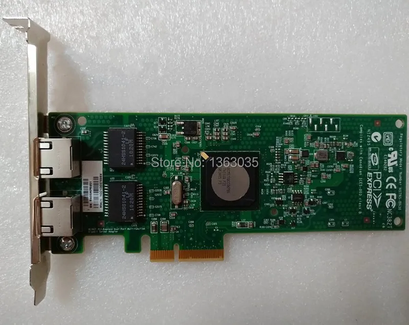 458491 001 453055 HSTNS BN36 NC382T PCI E двойная гигабитная Ethernet карта|card|card card |