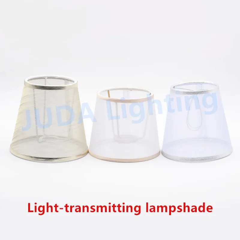 

Lamp Cover lampshade Light-transmitting lampshade E14 socket lamp holder chandelier led light light decorative cover clear color