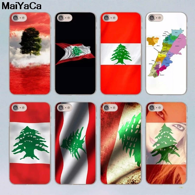 Чехлы для телефонов MaiYaCa Lebanon Flag iPhone 4S SE 5C 5S 5 6 6S 7 8 Plus X XR XS MAX прозрачные мягкие чехлы