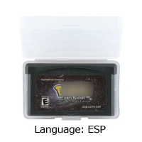 

32 Bit Video Game Cartridge Pokemonn Team Rocket Jessie & James Edition Console Card ESP Version ESP Language Support Drop Ship