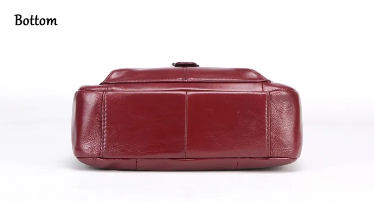Ouro croal couro genuíno mensageiro sacos para
