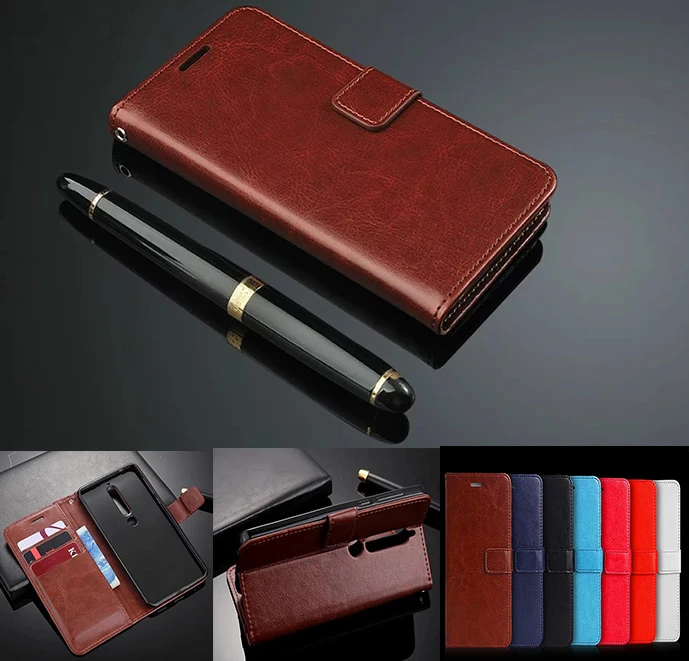 Luxury Retro Wallet Stand Flip Leather Case For Nokia 7.1 TA-1085 TA-1095 TA-1096 TA-1100 6.2 Fundas Silicon Coque Phone | Мобильные