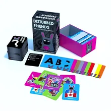 

Disturbed Friends Card Game Board Game Party game for 18+