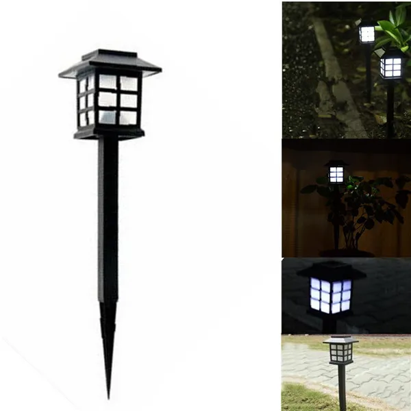 Waterproof Cottage Style White Led Solar Power Lamps Garden Waterproof Cottage Style White Led Solar Power Lamps Garden Light Lawn Landscape For Home