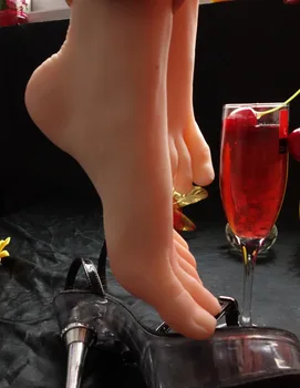 

Free Shipping!! Best Value Silicone Mannequin Foot Female Foot Maniqui Factory Direct Sell