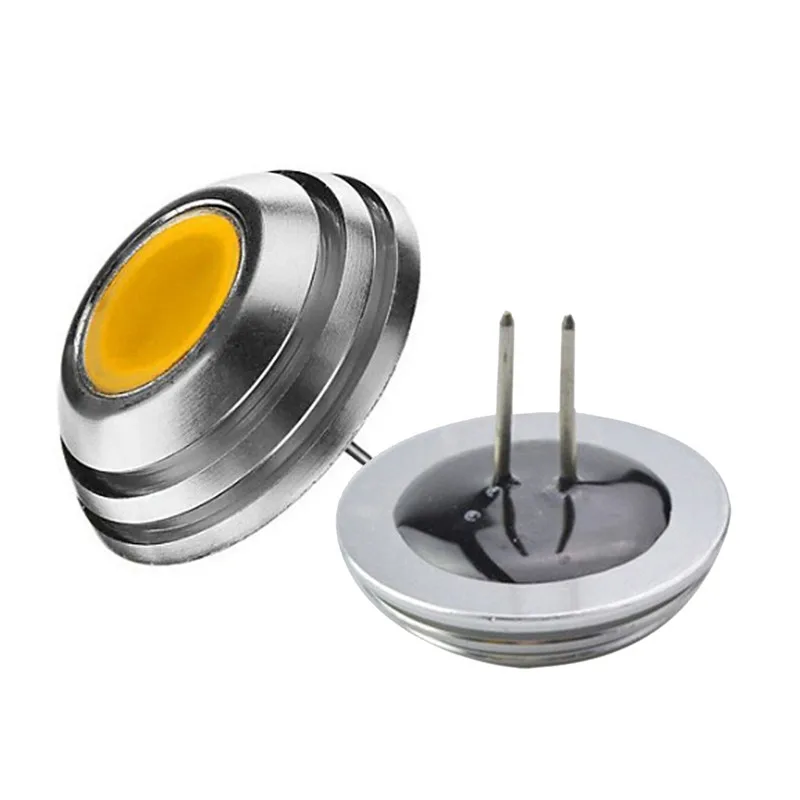 

1PC Super Brigth UFO design umbrella lamp LED downlight high power G4 LED bulb COB 3W 12V dc white warm white 1led Bulb light