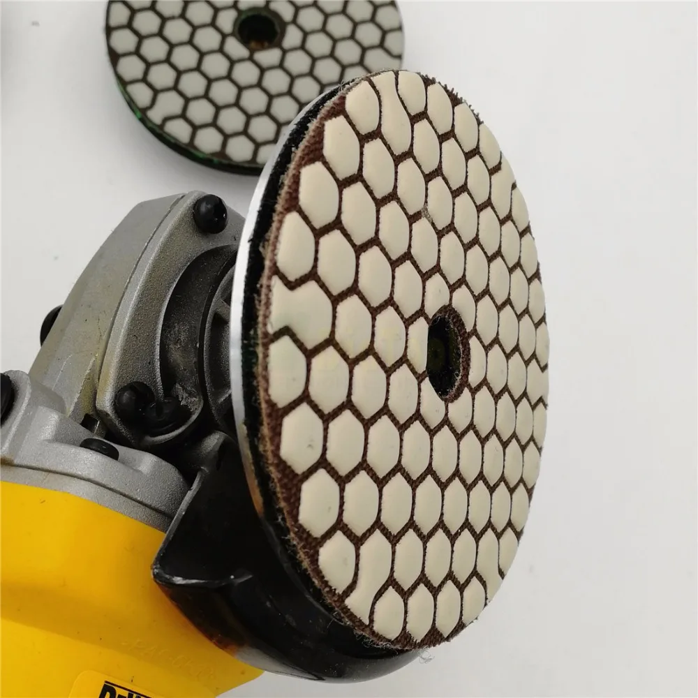 7pcs/set 4inches dry Diamond polishing pads DIA 100MM Resin bond diamond flexible Sanding disc for granite marble ceramic 7pcs/set 4inches dry Diamond polishing pads DIA 100MM Resin bond diamond flexible Sanding disc for granite marble ceramic