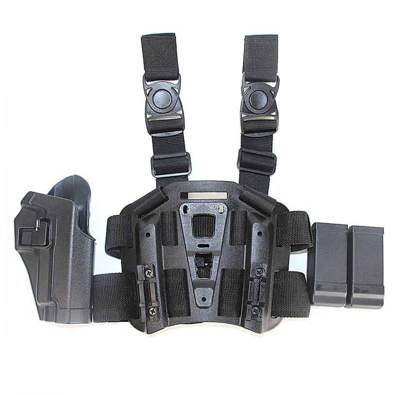 

Tactical Sig Sauer P226 P228 P229 Compact Leg Holster Military Hunting Accessories Quick Drop Right Hand Pistol Thigh Holster