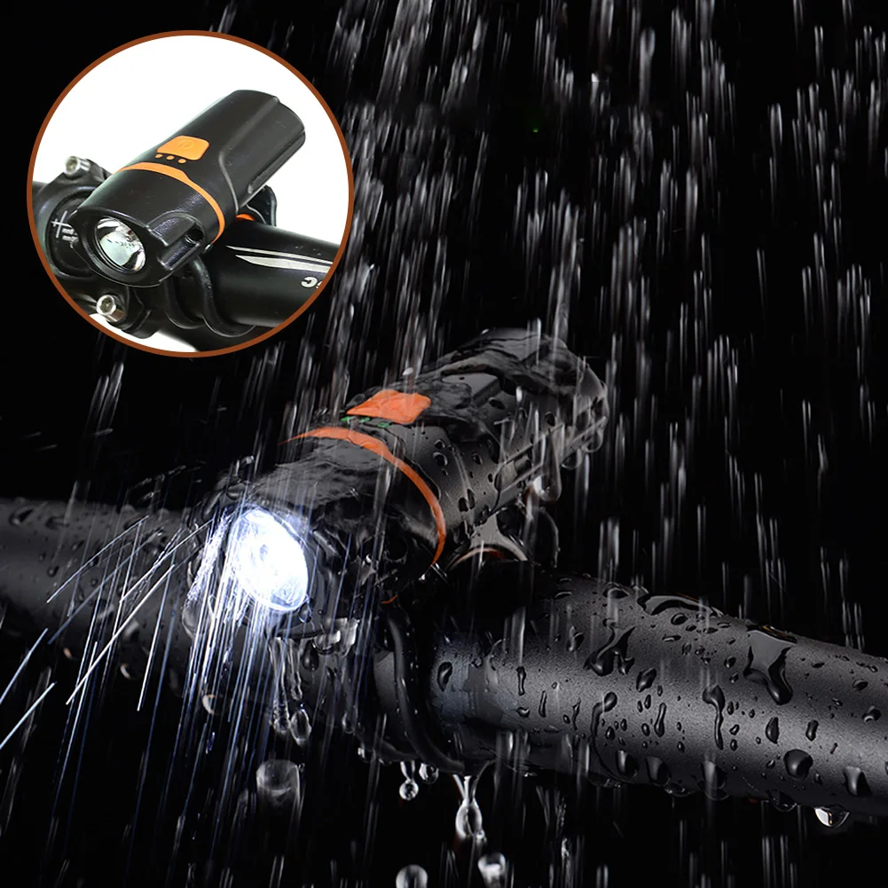 Best Waterproof Bicycle Bike Front Light Rechargeable Light Cycling Bike Flashlight Headlight Lamp Power Bank Riding Accessories 5