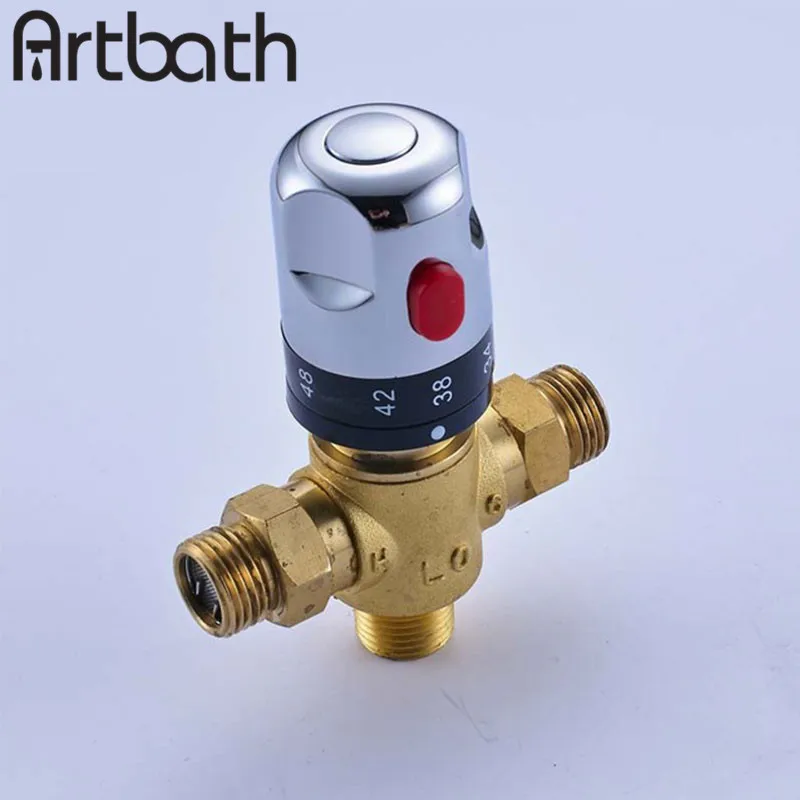 ARTBATH Brass Luxury Thermostatic Mixing Valve Temperature Control