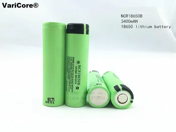 4 pcs/lot New Original 18650 NCR18650B Rechargeable Li-ion battery 3.7V 3400mAh For Panasonic Flashlight batteries use