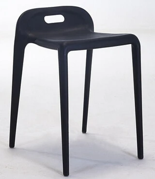 Household creative fashion modern chairs. Simple plastic chairs.