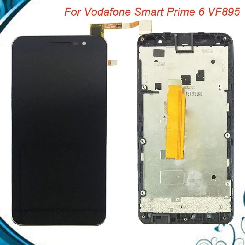 Для Vodafone Smart Prime 6 VF895 VF 895N V895 VF895N 895 ЖК-дисплей + кодирующий преобразователь