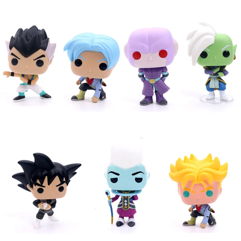 Поп Амин Dragon Ball Z GOKU Golden FRIEZA большое Вегета APE Zamasu свисток готенкс Виниловая