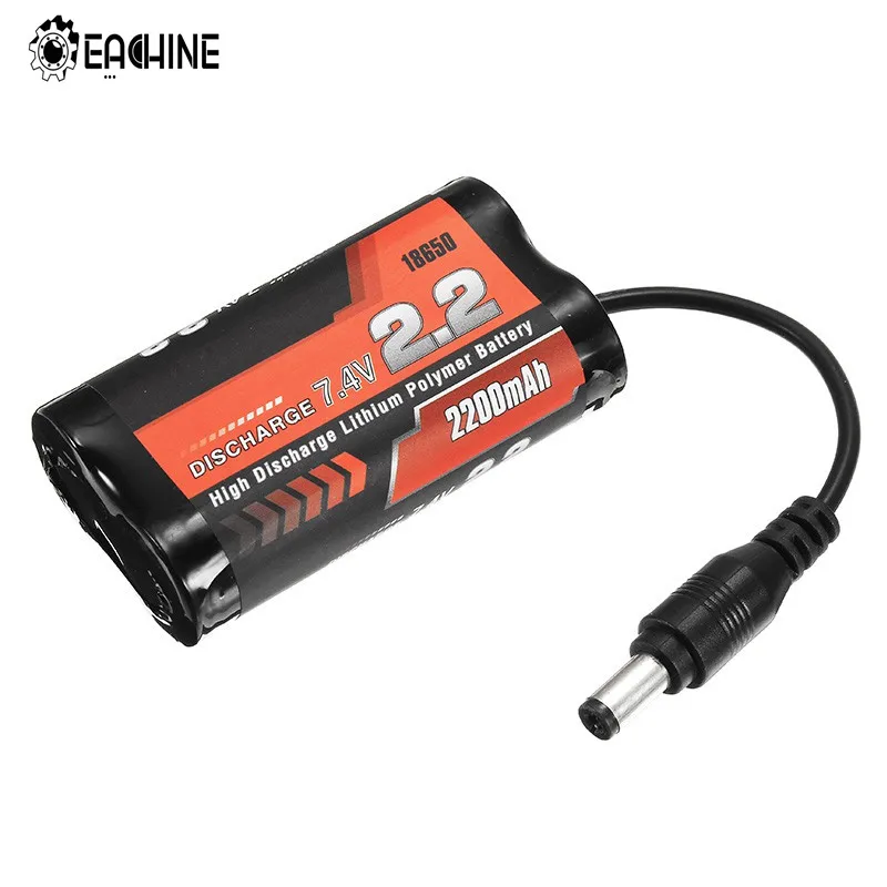 Eachine VR D2 очки два Pro FPV гарнитура запасная часть 7 4 V 2200mAh литий-ионный аккумулятор