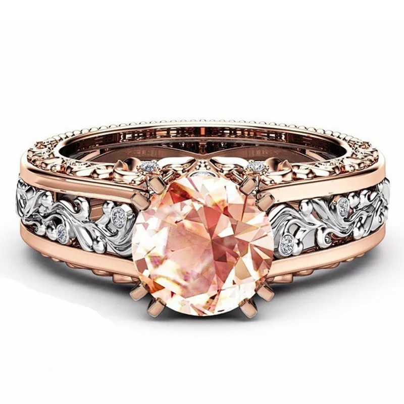 AAA циркониевые обручальные кольца для женщин белого и черного цвета женские обручальные кольца anel Австрийские кристаллы ювелирные изделия высшего качества
