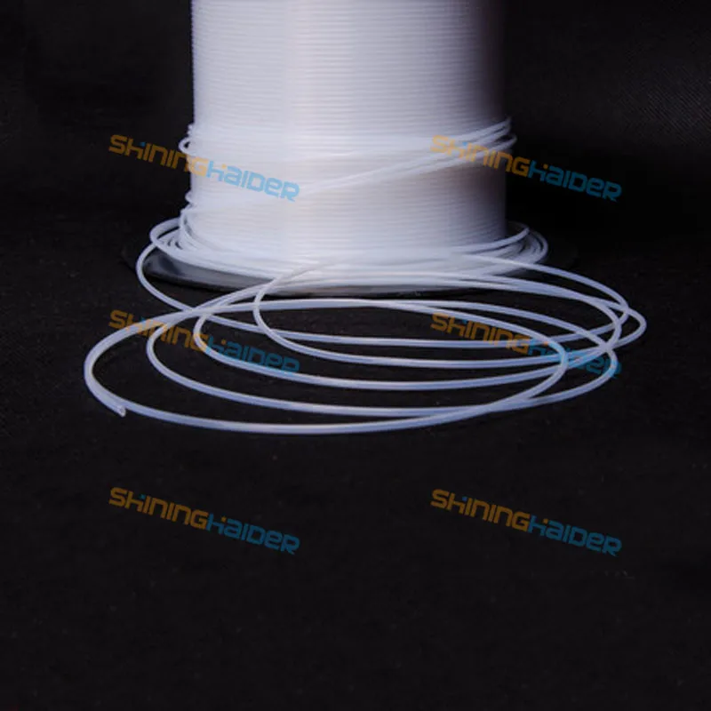 

Free shipping inner diameter 0.3mm to inner diameter 1.8 white thin teflon tube teflon hose polytef tube PTFE tube