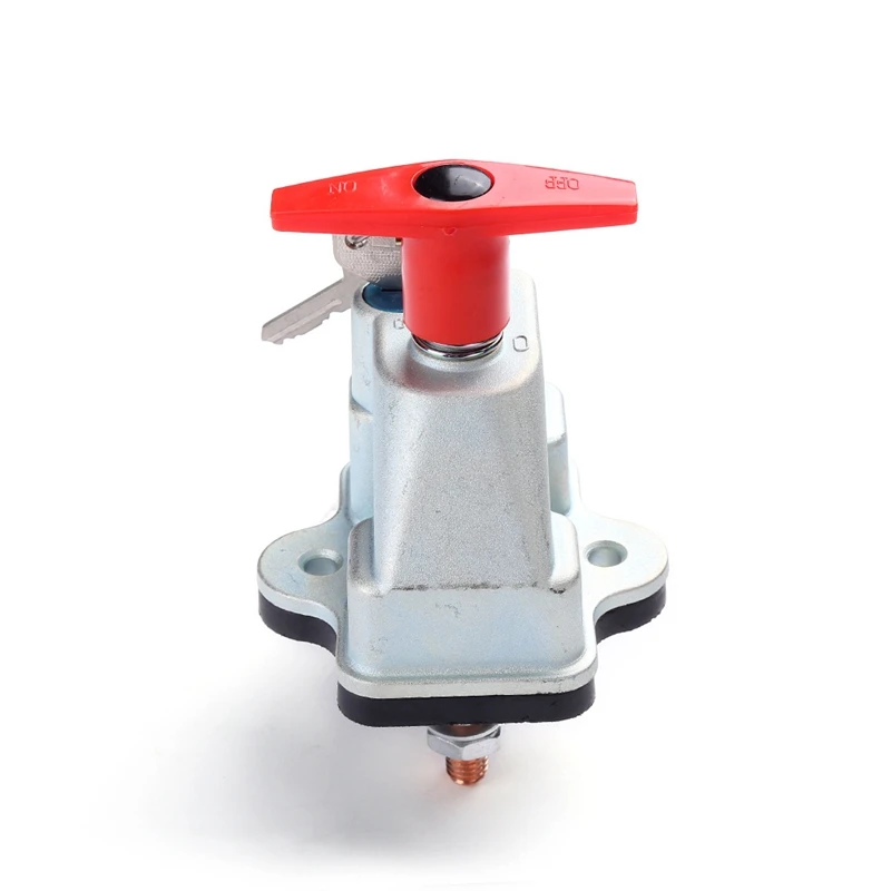 

12/24V high current car battery power off switch 250A car battery power off protection switch Silver galvanized copper