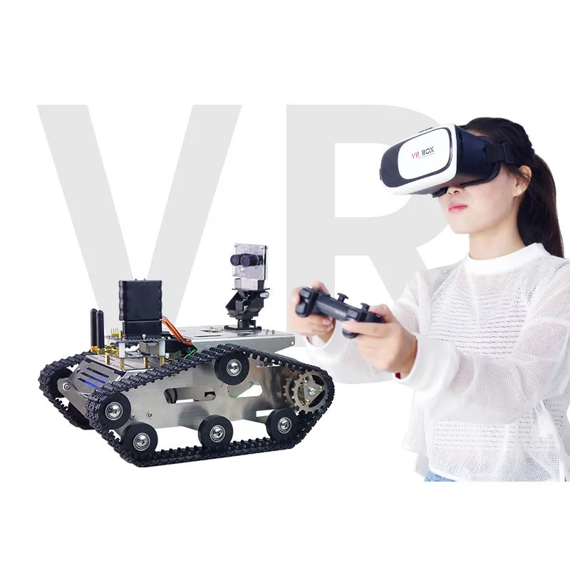 Mesmo + Caixa de vc Carro com Câmera Tanque de Vídeo Nova Faça Você Controlador Ps2 wi fi Vídeo rc Ccd 3d vr Robô 2020 3 com câmera ccd 3d vr tanque de vídeo robô