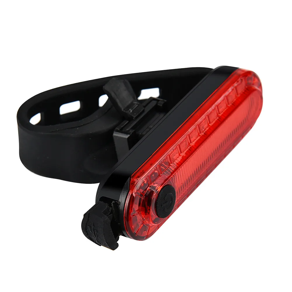 Discount Rear Bike light Taillight Safety Warning USB Rechargeable Bicycle Light Tail Lamp Comet LED Cycling Bycicle Light 8