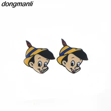 P1207 Dongmanli Ювелирные серьги для женщин сказочные милые серьги-гвоздики с эмалью подарок для детей