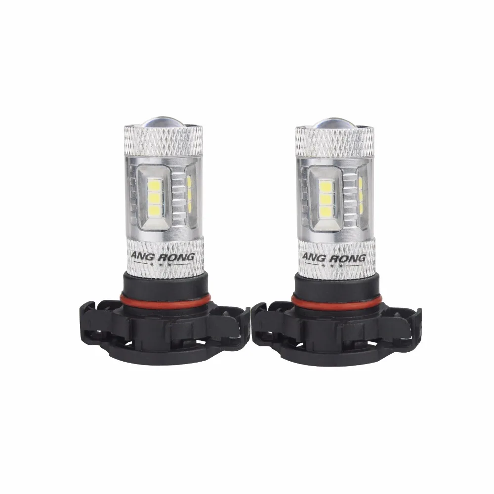 Дневные ходовые огни ANGRONG 2x H16 PS19W светодиодные дневные Sidelight 15 Вт DRL PSX24W белые