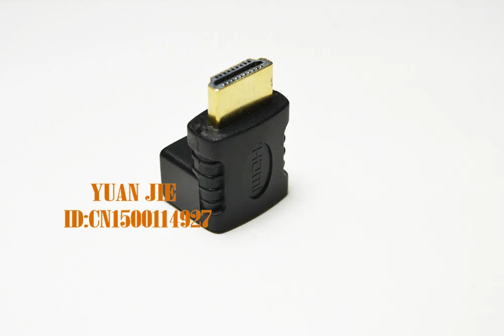 Бесплатная доставка Для HDMI HD ТВ адаптер мать революции 90 градусов угловой шкаф