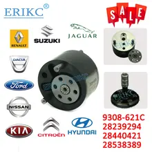 ERIKC 9308z621C Common Rail испытательный прибор форсунки, давление клапан сброса 28538389 дизельный двигатель Запчасти топлива направляющая клапана 9308-621C(28440421
