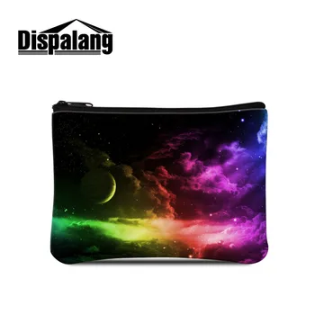 

Dispalang Small Wallet Galaxy Star 3D Print Mini Change Coin Purse Kids Purse Girls Makeup Buggy Bag Portable Money Card Bag