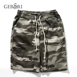 Gersri мужские летние шорты новые мужские свободные шорты мужские эластичные джоггеры на шнурке Мужские Короткие Брюки Большие размеры