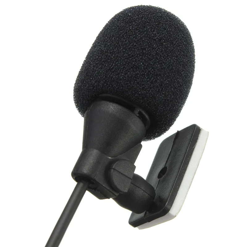 LEORY ПВХ 3,5 мм клип-на лацкане моно Джек Мини Автомобильный Микрофон внешний микрофон для ПК автомобиля DVD gps плеер радио аудио микрофоны