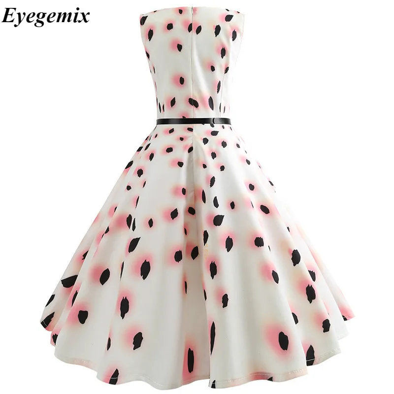 Летние женские платья, повседневные, цветочные, Ретро стиль, 50s 60s Robe Rockabilly Swing Pinup Vestidos, вечерние платья на День святого Валентина