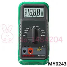 MY6243 3 1/2 Цифровой LCR метр LC тестер емкости индуктивности Ручной портативный мультиметр хенриметр