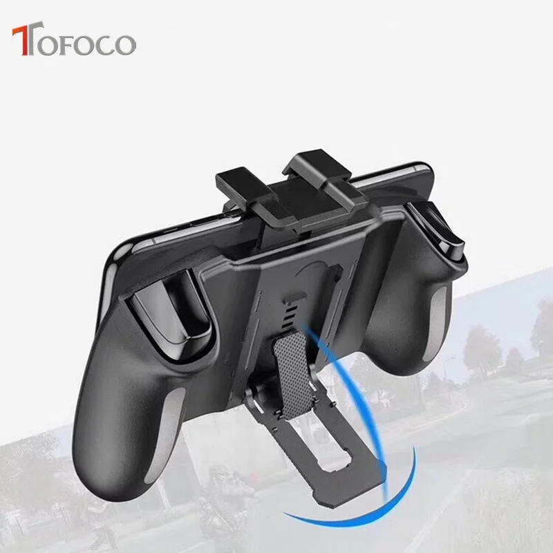  Pubg Mobile Controller Trigger Game Fire Button Phone Joystick For PUBG For IPhone 7 8 Plus X For X