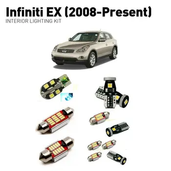 

Led interior lights For Infiniti ex 2008+ 13pc Led Lights For Cars lighting kit automotive bulbs Canbus