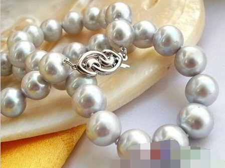 

920 GRAY ROUND FW CULTURED PEARL NECKLACE