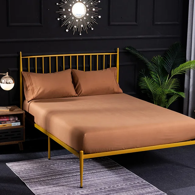 Cilected New Solid Color Sanding Mattress Cover Protective Bed Solid Color Sanding Mattress Cover