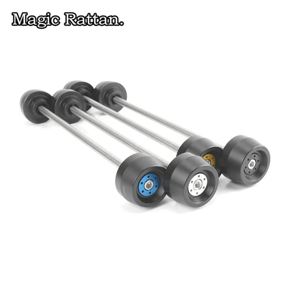

Motorcycle Front Axle Fork Wheel Protector Crash Sliders Cap Pad For Yamaha MT 09 MT09 Falling Protector