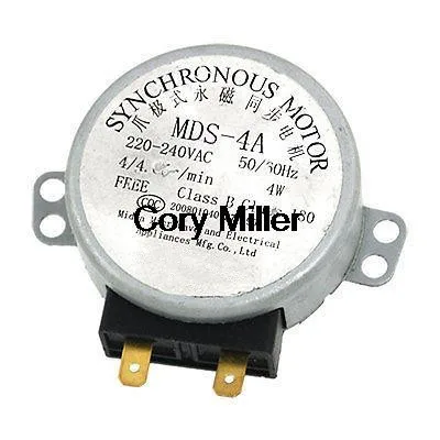 

Microwave Turntable 4W 4/4.8RPM AC 220-240V Synchronous Motor Liooh