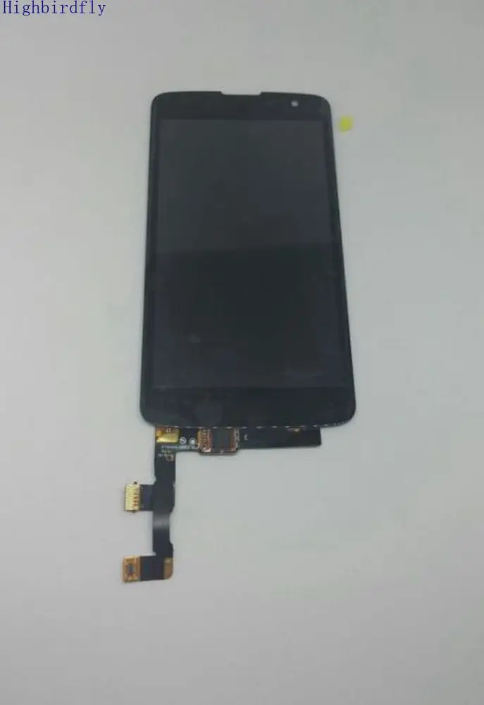 Highbirdfly для Lg k7 X210 X210DS ЖК дисплей + Сенсорное стекло дигитайзер сборка черный/белый