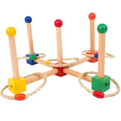 Кольцо игра для сада бассейн игрушка открытый развлечения метание-веревка метание