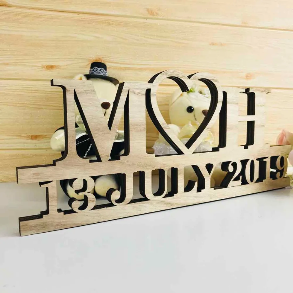  Large Size Elegant Wedding save the date sign - Photo Prop Sign Wedding Invitation -Wedding Table S - 32964867391