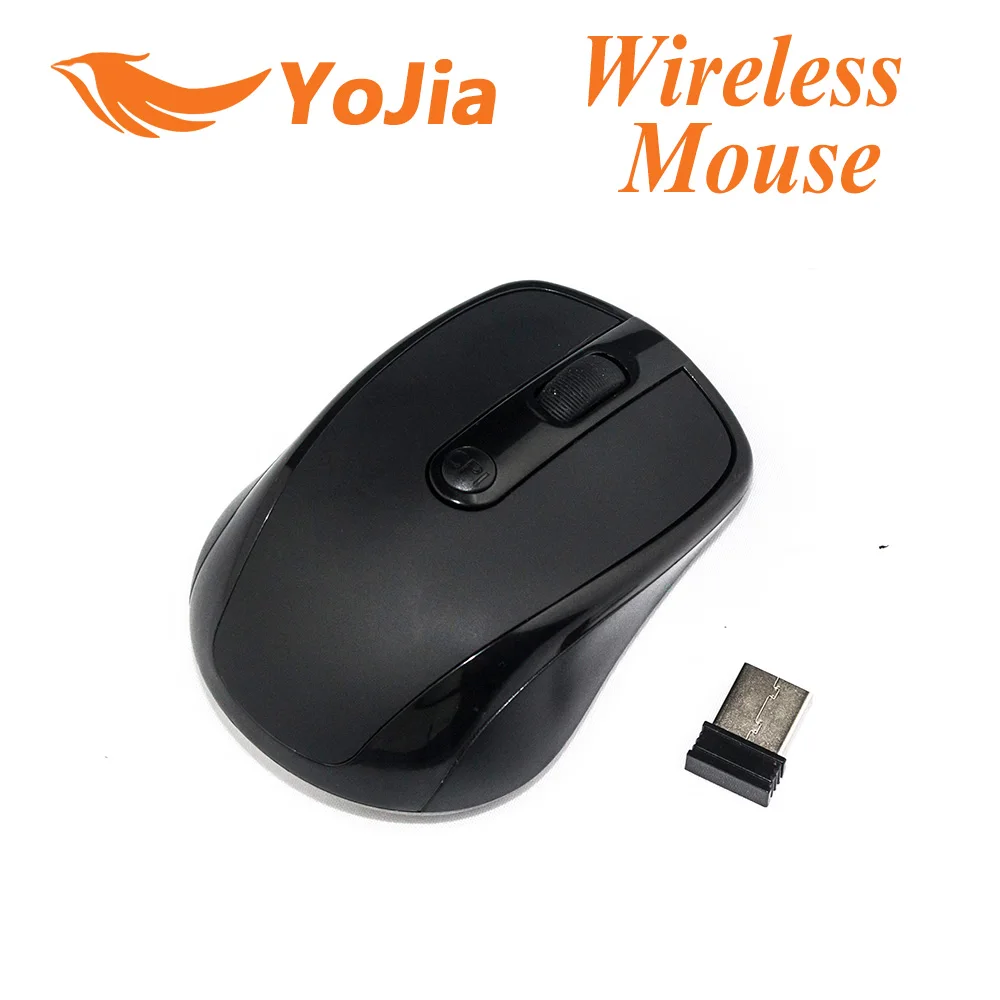 VONTAR 2.4GHz USB Wireless 1000 DPI Optical Mouse for Computer PC / Laptop / Android TV Box