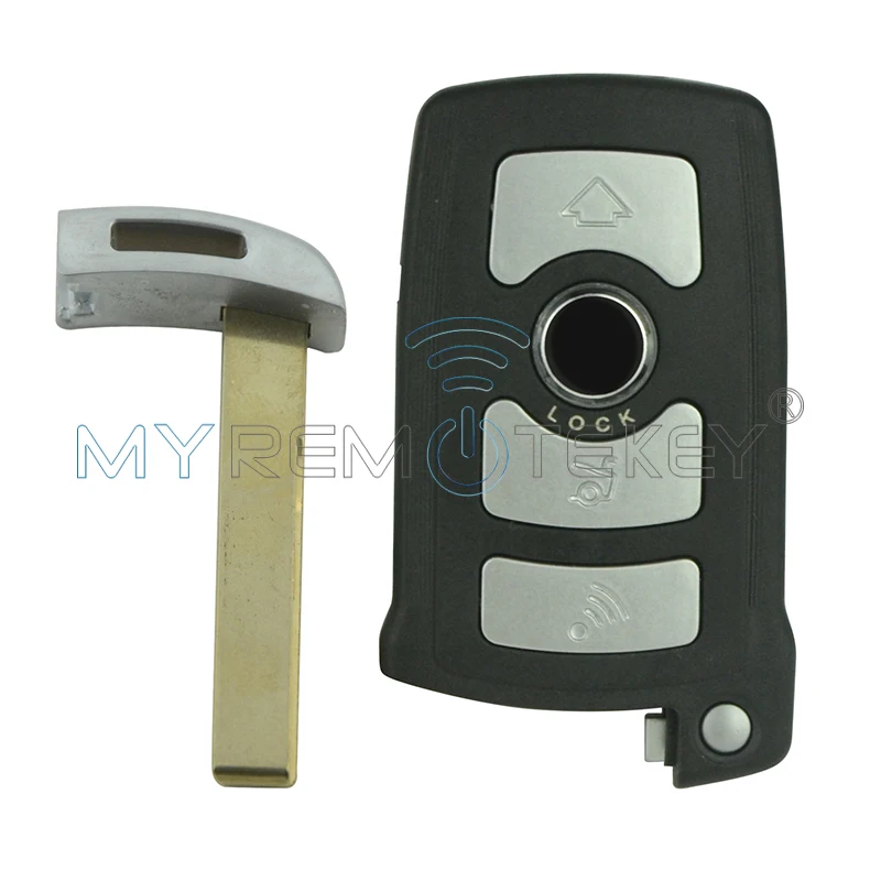 Умный ключ Remtekey 4 кнопки для BMW key 7 серии LX 8766 S 868 МГц