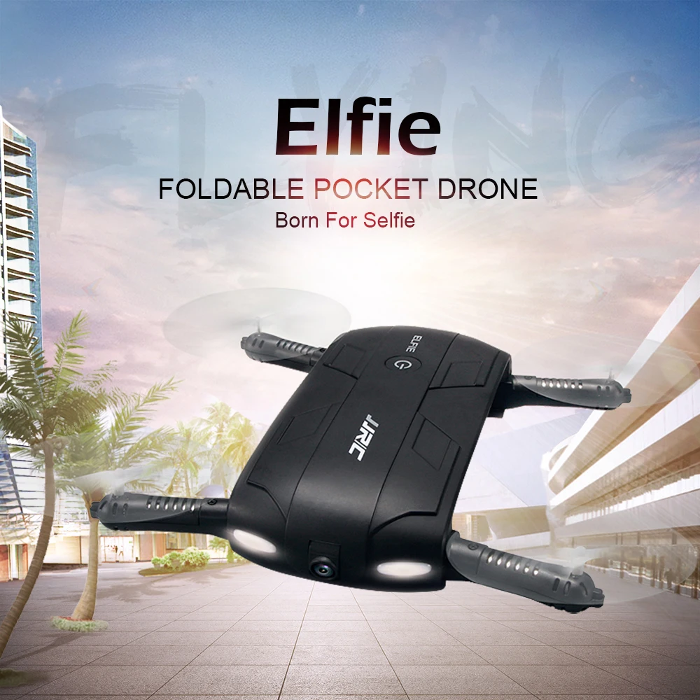 JJRC H37 WIFI FPV Mini Drone ELFIE 4CH 6 Axis Gyro RC Quadcopter with HD Camera Foldable G