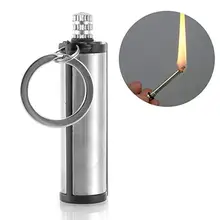 Dropship instant Emergency Fire Starter Flint Match Lighter Metal Outdoor Camping Hiking Instant Survival Tool Safety Accessory