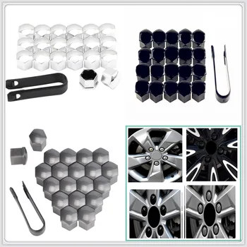 

20Pcs Car Wheel Nut Caps Auto Screw Cover 17/19/21mm Bolt for Chevrolet Volt SS Chevelle FNR 1970 1967 Impala Chaparral